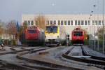 Drei Loks aus drei ...  J�rgen Senz 20.11.2011