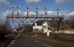 Signalbr�cke  Bhf Bad ...  Werner Brutzer 22.01.2011