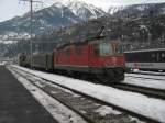 Re 4/4 II 11195 ...  Simon B�tikofer 19.01.2012