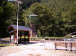 Sitzendorfer Wasserturm im Bahnhofsbereich (Th�ringen 2006)  ...