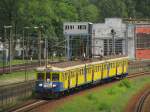 Wegen des Hochwassers enstand ...  R. Lamch 11.06.2010