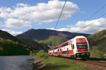  City Elefant  971 008 (zu Baureihe 671) bei Ratkovo, 29.04.2016, Zug 3470.
