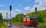 S 911-308 fhrt durch Maribor-Tabor Richtung Maribor Hauptbahnhof.