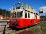 Bahndienstfahrzeug S´ 911 351 in Bf. Pivka am 11.9.2015.