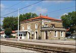 Bahnhof Ilirska Bistrica am 12. 9. 2016.