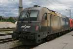 541 101 (Swarovski Taurus) abgestellt im Bahnhof Ljubljana.