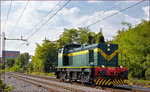 SŽ 643-040 fährt als Lokzug durch Maribor-Tabor Richtung Studenci.
