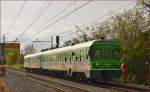 SŽ 711-008 fährt durch Maribor-Tabor Richtung Maribor HBF.