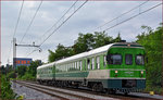 SŽ 711-020 fährt durch Maribor-Tabor Richtung Maribor HBF.