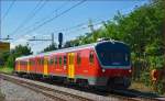 SŽ 713-104 fährt durch Maribor-Tabor Richtung Maribor HBF.