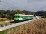 Der 711 019 als IC am 04.10.2017 unterwegs bei Mekotnjak.