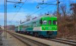 S 711-016 fhrt durch Maribor-Tabor Richtung Ormo. /24.2.2012