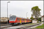 715.122 abgestellt im Bahnhof Ljubljana am 21.10.2022. 