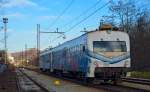 S 814-130 fhrt durch Maribor-Tabor Richtung Maribor Hauptbahnhof. /27.12.2012