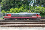363.019 rollt am 25.Juni 2020 durch den Bahnhof Spielfeld Strass. 