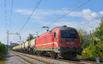 SŽ 514-102 zieht Kesselzug durch Maribor-Tabor Richtung Norden. /10.9.2020