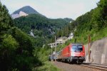 SZ 541 109 zieht den D 314 aus Beograd nach Villach Hbf, kurz vor Rosenbach am 06.06.12