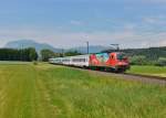 541 013 mit D 211 am 08.06.2015 bei Faak am See.