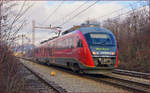 SŽ 312-016 fährt durch Maribor-Tabor Richtung Maribor HBF.