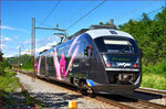 SŽ 312-007 fährt durch Maribor-Tabor Richtung Maribor HBF.