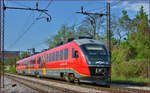 SŽ 312-102 fährt durch Maribor-Tabor Richtung Maribor HBF.