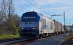 ADRIA Transport 2015 920 'Irena' zieht Containerzug durch Maribor-Tabor Richtung Norden.