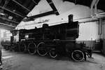 Die Dampflokomotive 03 002 wurde 1914 in der Wiener Lokomotivfabrik Floridsdorf gebaut. (Eisenbahnmuseum Ljubljana, August 2019)