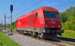 BB/RCA 2016 085 Herkules fhrt als Lokzug durch Maribor-Tabor Richtung Norden.