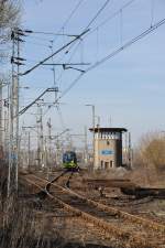 Eine SM31 beim Rangieren in Katowice-Ligota daneben sieht man das ...