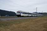 Voralpen-Express mit der offiziellen Bezeichnung IR 2416 f�hrt am 21.11.09 ...