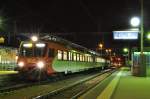 Abschied aus Pf�ffikon SZ: SOB-NPZ wartet als Regio nach Rapperswil ...