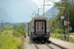 Sonderzuge und Sonderfahrten Der Sonderzug gezogen von 194 051 von hinten. Fotografiert vom (mittlerweile ge�ffneten) B�/17.07.10 Ainring