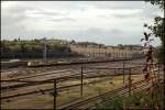 Sonstige Abgestellte berlgische Dieselloks im Rangierbahnhof von Montzen....