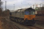 Die Class 66 DE6301 ...  Stefan Hochstetter 24.12.2011