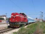 Sonstige 55 081 4 auf Bahnhof Varna 23-08-2006.