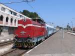 Sonstige 55 150 7 auf Bahnhof Burgas am 19-08-2006.