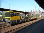 Bahndienstfahrzeug im Bahnhof V�lklingen   ...