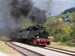 Ankunft der Lok Nr 20 in Furschenbach am 04/10/09.  ...