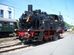 Dampflok Emil Mayrisch Nr.3 der Landeseisenbahn Lippe, am 27. Juni ...