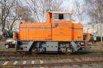 Sonstige M�rz 2010. Eine Mak - Rangierlok der Braunschweiger Hafenbetriegsgesellschaft.