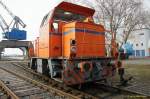 Sonstige M�rz 2010. Eine Mak - Rangierlok der Braunschweiger Hafenbetriegsgesellschaft.