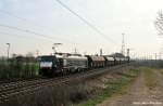 Die n�chste MRCE-Lok ES 64 F4-288 mit einem Ganzzug aus ...