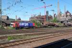 sonstige SBB-Cargo DR V100 f�hrt Roheisenzug ins Stahlwerk der Saarstahl AG V�lklingen