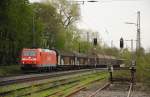 185 166-6 mit einem ...  Tobias R�der  12.04.2011