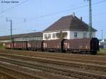 sonstige 17.04.2010: G�terwagen abgestellt in Bruchsal.