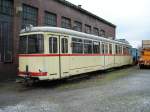 Sonstige Ein ehemaliger DUEWAG-GT6 der D�sseldorfer Rheinbahn steht am 03.02.2005 in dem kleinen Stra�enbahnmuseum am Mooskamp in Dortmund-Nette.