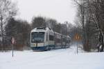 sonstige Einfahrt nach Bad T�lz: Der VT 116 am 11.02.10
