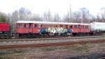 Dieser Wagen wurde am 17.03.10 von der OHE 140001 durch ...