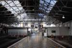 IERLAND 11 sep 2009 LIMERICK station gezien vanonder de overkapping
als ...