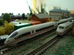BR 403 und 401, ICE3/ICE1, am 25.07.2009. (Epoche V)  ...